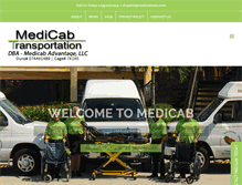 Tablet Screenshot of medicabtrans.com
